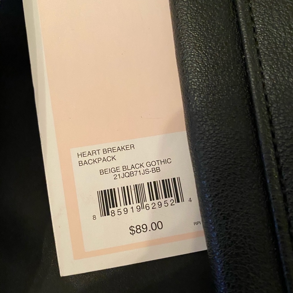 JUICY COUTURE HEARTBREAKER BACKPACK NWT - Picture 8 of 8